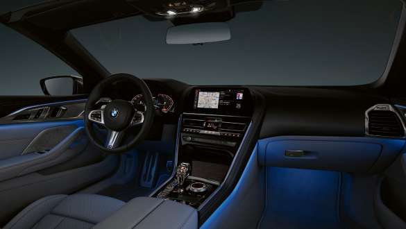 BMW M850i xDrive, Dravit Grey металлик, подсветка Ambient light. BMW M850i xDrive, Dravit Grey металлик, подсветка Ambient light.