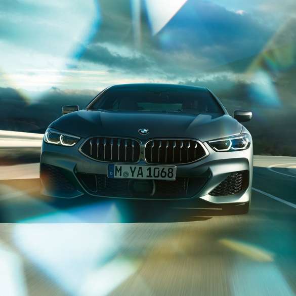 Динамика движения BMW 8 серии Gran Coupé, динамика движения