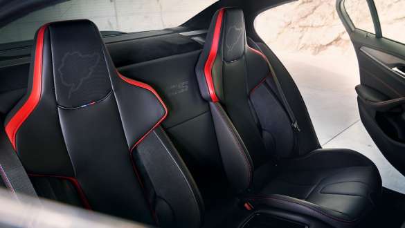 M lightweight rear seat system BMW M5 CS F90 2021 interior M lightweight rear seat system BMW M5 CS F90 2021 interior