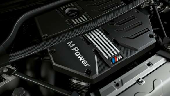 Прецизионная распорка M Carbon. BMW X3 M Competition и BMW X3 M, двигатель, прецизионная распорка M Carbon.