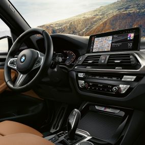 BMW X3 M40i, руль и панель приборов BMW X3 M40i, руль и панель приборов