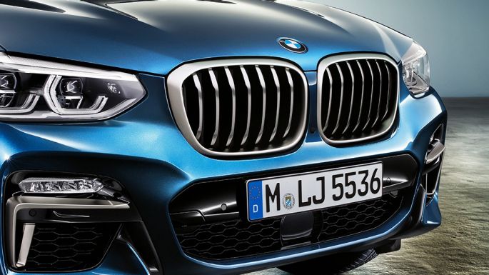 BMW X3 M40i, передний фартук и решетка радиатора BMW X3 M40i, передний фартук и решетка радиатора