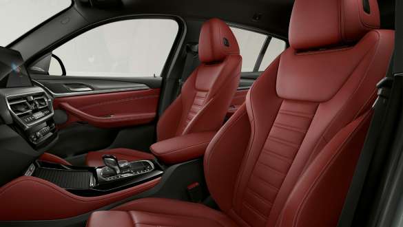BMW X4 G02, передние спортивные сиденья, 2021 BMW X4 G02, передние спортивные сиденья, 2021