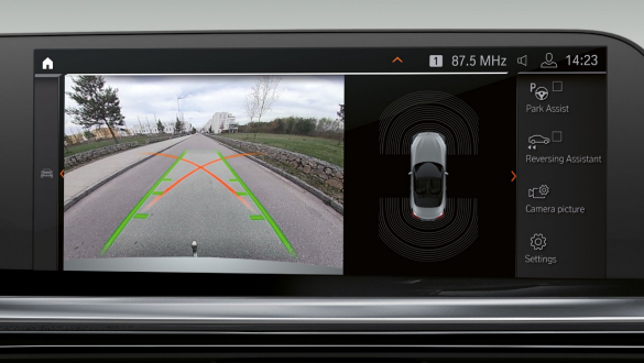 Parking Assistant BMW Z4 Родстер Parking Assistant на Control Display BMW Z4 Roadster