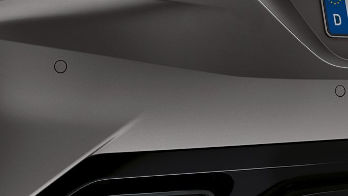 BMW Z4 Roadster отделка выхлопной трубы Отделка выхлопной трубы серого BMW Z4 Родстер