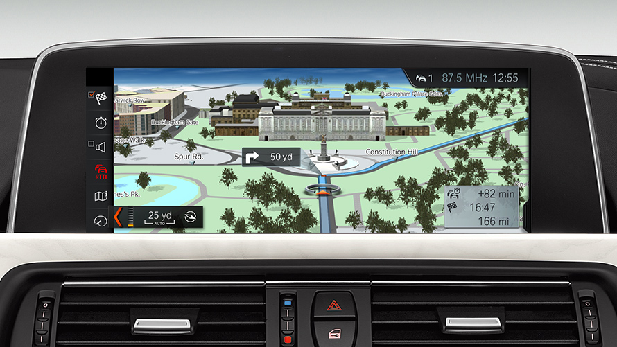 Навигационная система Professional с сенсорным контроллером iDrive Навигационная система Professional с сенсорным контроллером iDrive