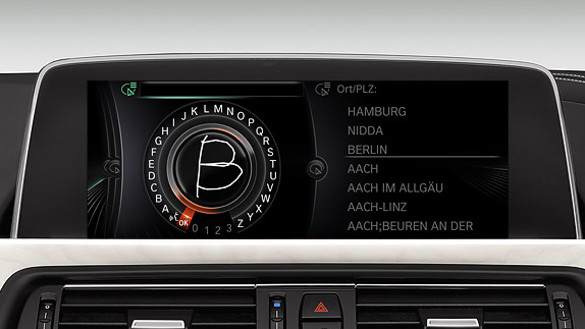 Навигационная система Professional с сенсорным контроллером iDrive Навигационная система Professional с сенсорным контроллером iDrive