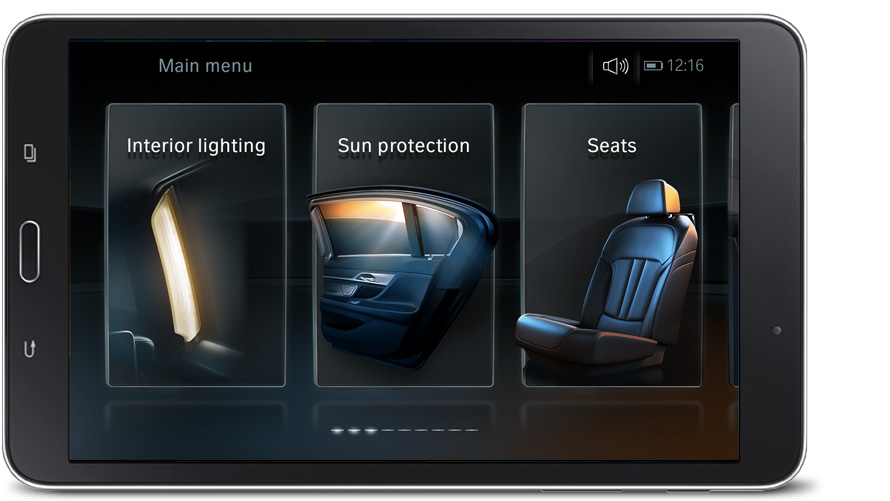 Интерфейс BMW Touch Command Интерфейс BMW Touch Command