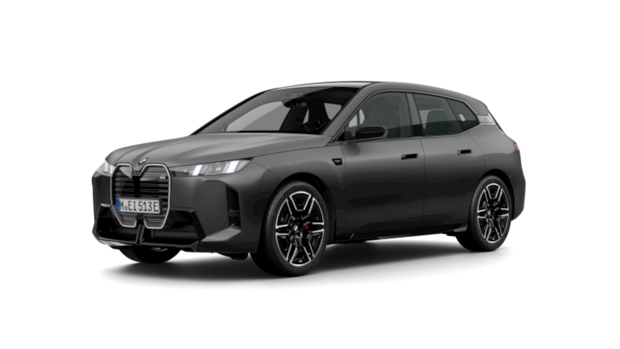 BMW i Серии BMW iX i20 вид сбоку с поворотом в три четверти