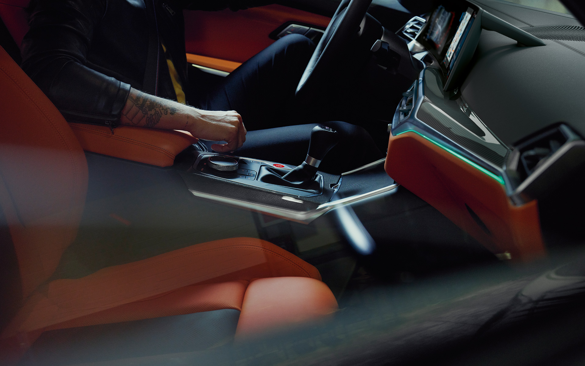 BMW M3 Седан G80 2020 интерьер кокпит
