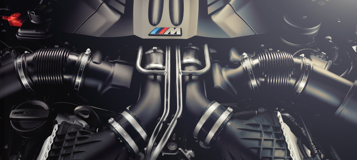 8-цилиндровый бензиновый двигатель M TwinPower Turbo 8-цилиндровый бензиновый двигатель M TwinPower Turbo