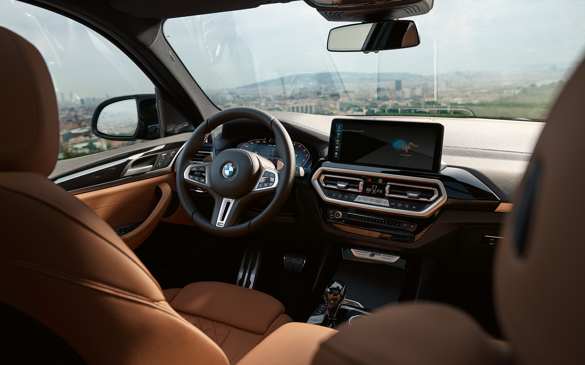 BMW g01 салон