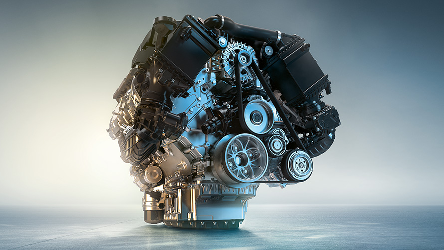 Бензиновый двигатель M TwinPower Turbo модели BMW X6 M50i, SUV 8-цилиндровый бензиновый двигатель M TwinPower Turbo модели BMW X6 M50i G06, SUV