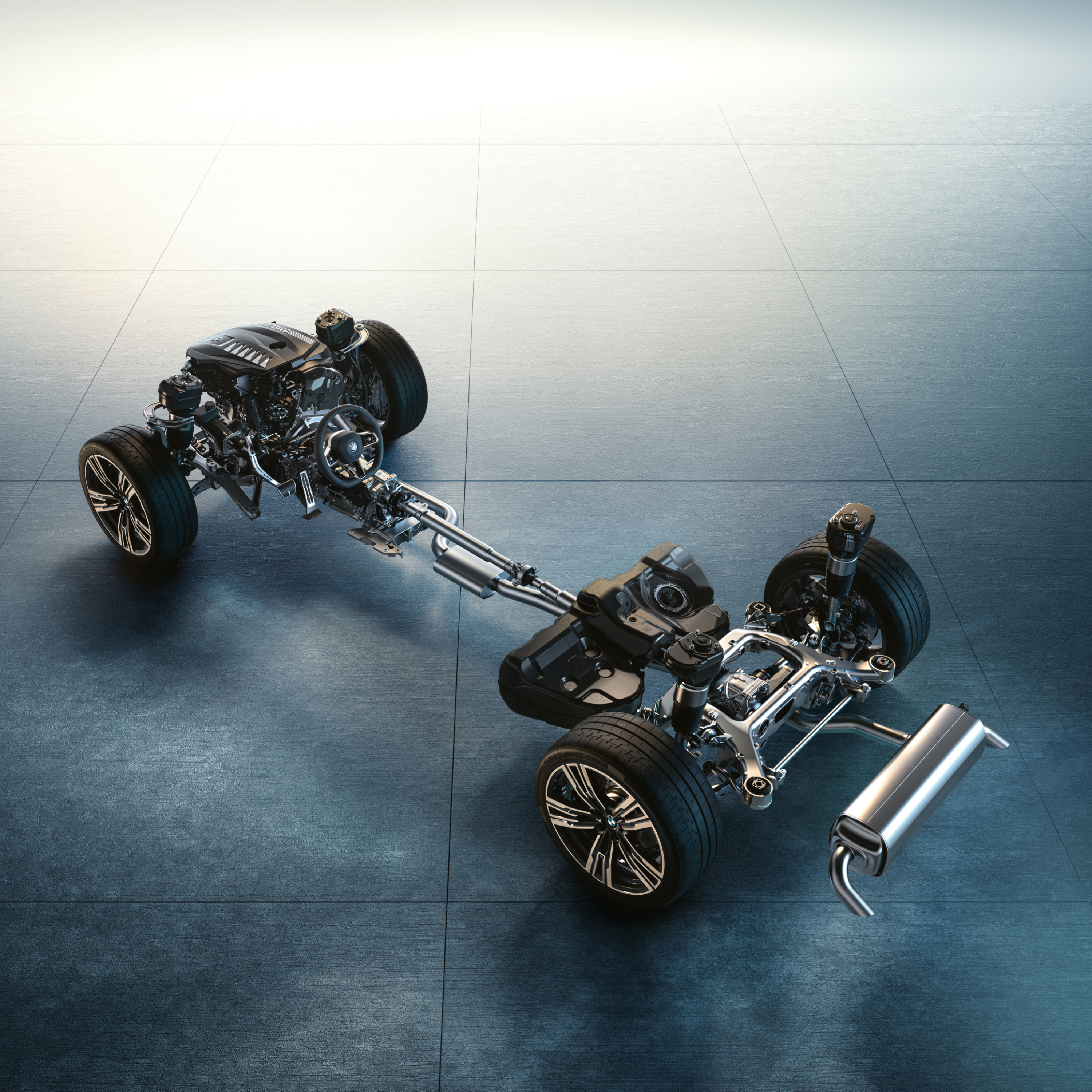 Ходовая часть BMW, подробное изображение 