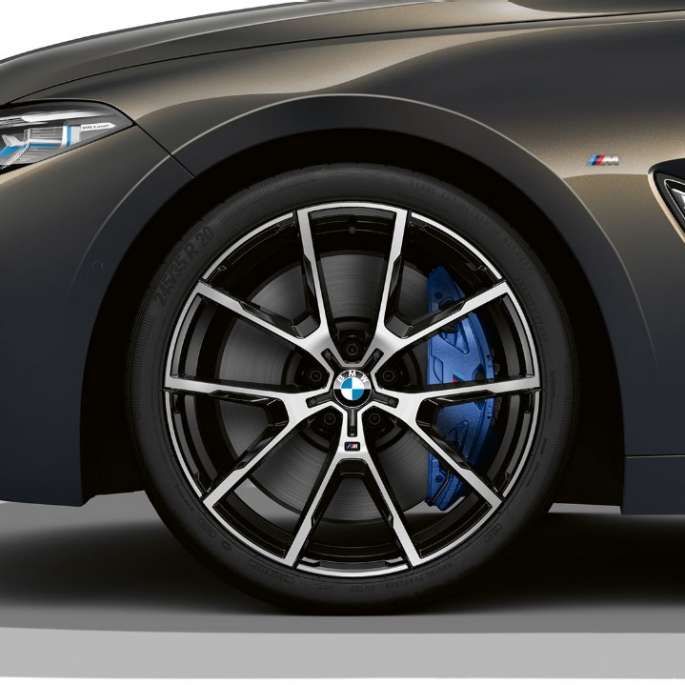 BMW M850i xDrive, Dravit Grey металлик, 20-дюймовые легкосплавные диски Y-spoke 728 M. BMW M850i xDrive, Dravit Grey металлик, 20-дюймовые легкосплавные диски Y-spoke 728 M.